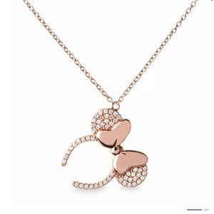 Minnie Mouse Ear Headband Necklace by Rebecca Hook